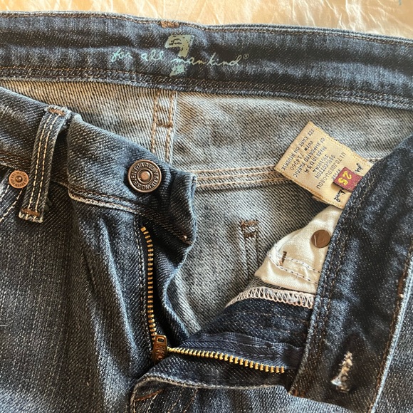 7 For All Mankind Women’s Jeans Size 25 - Picture 2 of 3